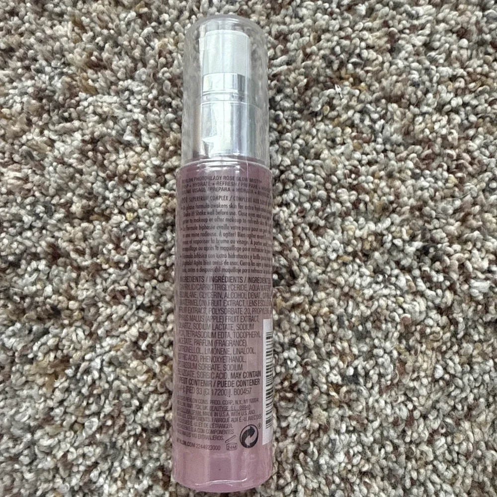 REVLON PhotoReady ROSE GLOW MIST Face Primer Spray Superfruit Complex - NEW